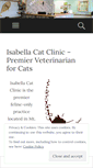 Mobile Screenshot of isabellacatclinic.com